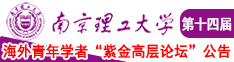 骚货多人艹逼视频南京理工大学第十四届海外青年学者紫金论坛诚邀海内外英才！